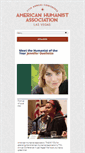 Mobile Screenshot of conference.americanhumanist.org
